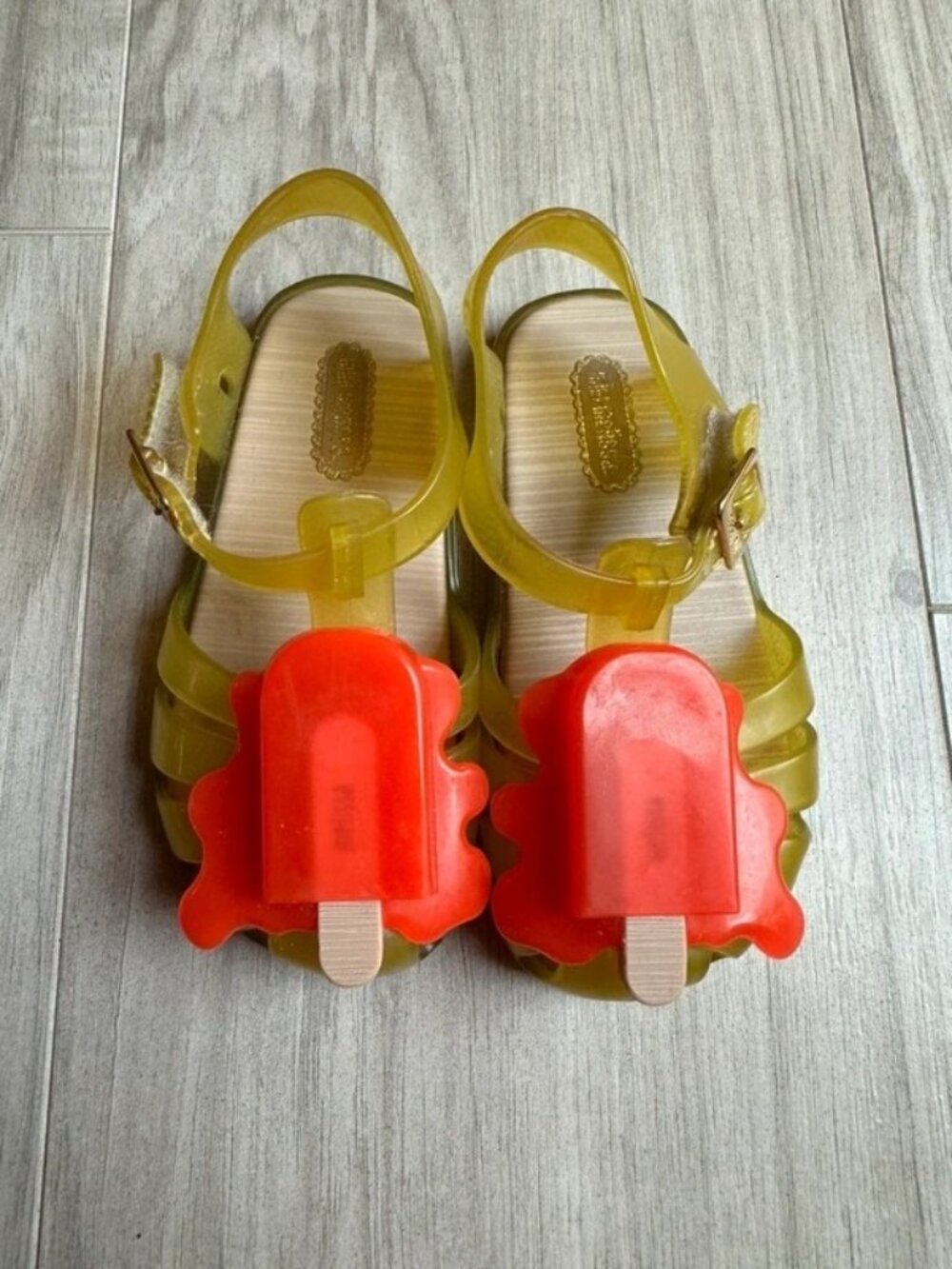 Mini Melissa Aranha Popsicle Jelly Sandals